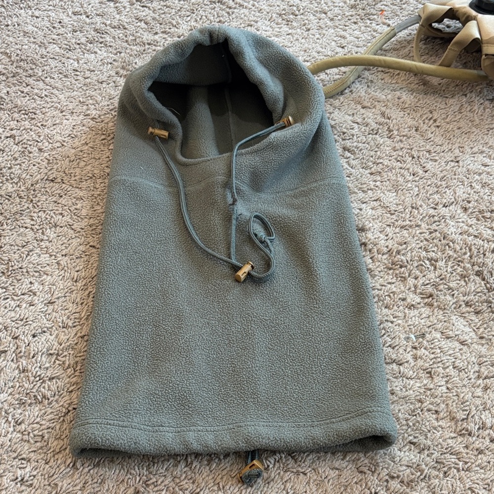 Men's fleece military cold weather hat